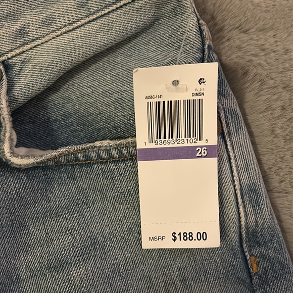 Agolde Riley high rise straight crop jeans - Picture 2 of 5